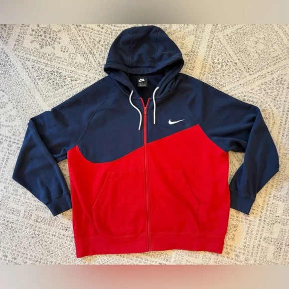 Nike Full Zip Mens Hoodie Sz XXL - Picture 4 of 8